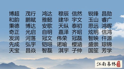 苏姓虎年男宝宝取名大全